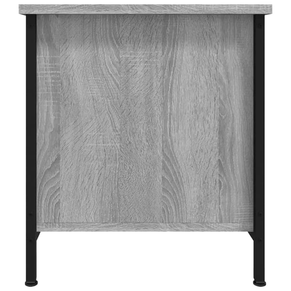 vidaXL TV-benk grå sonoma 100x40x45 cm konstruert tre