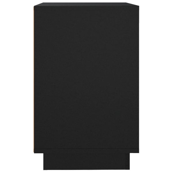 vidaXL skænk 102x35x60 cm konstrueret træ sort