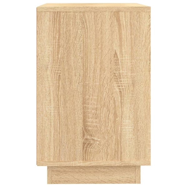 vidaXL Skjenk sonoma eik 102x35x55 cm konstruert tre