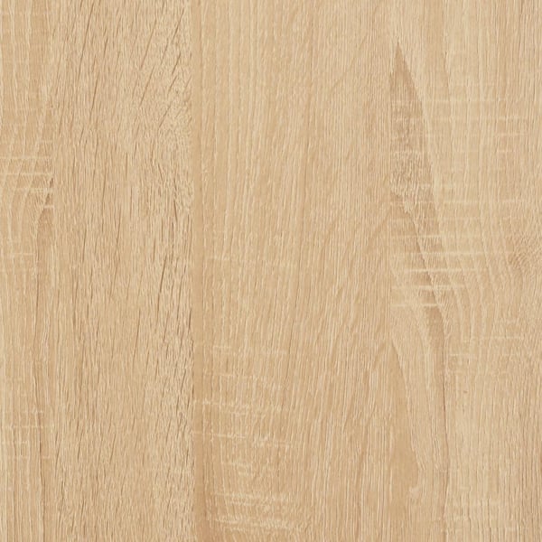 vidaXL Hifi-benk sonoma eik 121x38x48 cm konstruert tre