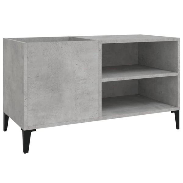 vidaXL vinylskab 84,5x38x48 cm konstrueret træ betongrå