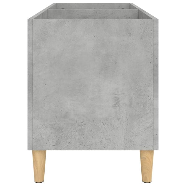 vidaXL Hifi-benk betonggrå 74,5x38x48 cm konstruert tre