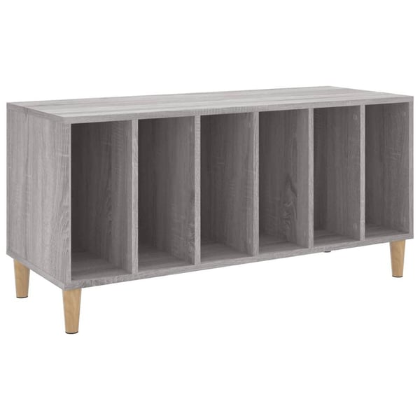 vidaXL vinylskab 100x38x48 cm konstrueret træ grå sonoma-eg