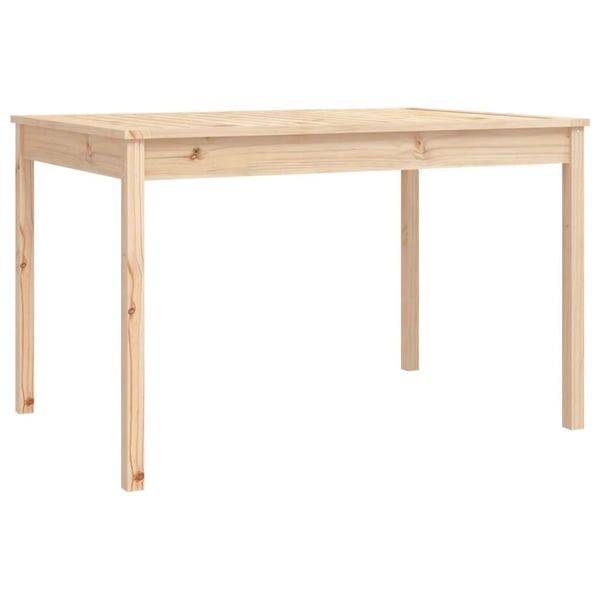 vidaXL Hagespisestue 4 deler heltre furu