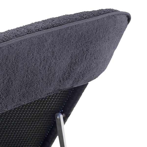 vidaXL Strandhåndklær 6 stk antrasitt 60x135 cm stoff 400 GSM