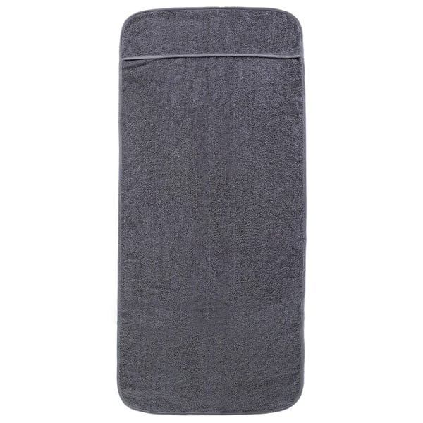 vidaXL Strandhåndklær 6 stk antrasitt 60x135 cm stoff 400 GSM