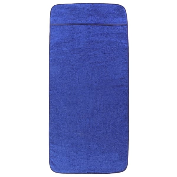 vidaXL Strandhåndklær 4 stk kongeblå 60x135 cm stoff 400 GSM