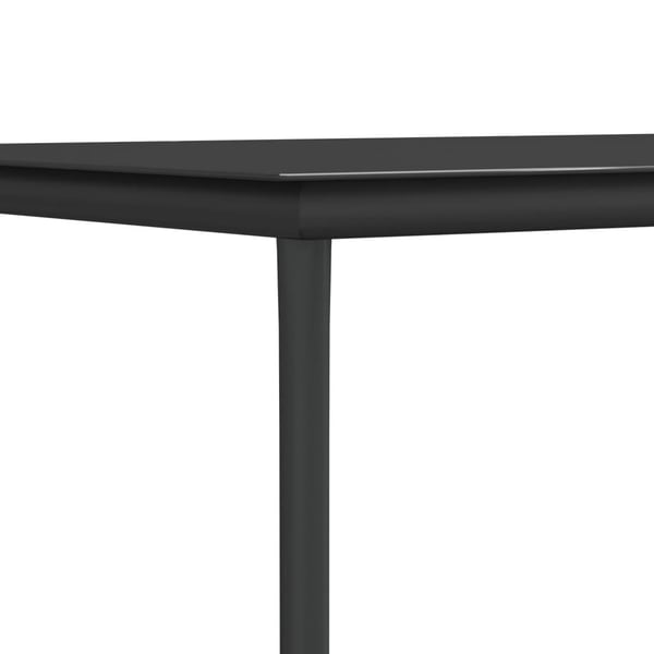 vidaXL spisebordssæt til haven 7 dele polyrattan og stål