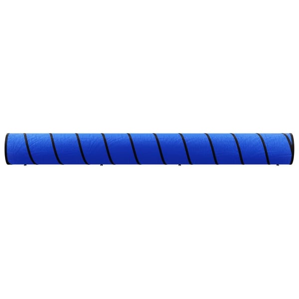 vidaXL agility-tunneli koirille Ø55x500 cm polyesteri sininen