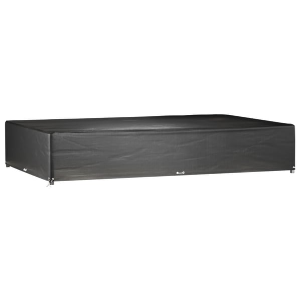 vidaXL Trekk for hagemøbler 16 maljer 325x205x60 cm rektangulært
