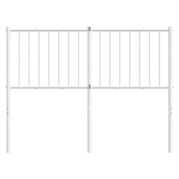 vidaXL vaihtopääty 120 cm metalli valkoinen