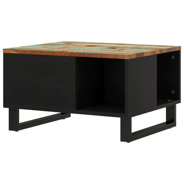 vidaXL Salongbord 60x50x35 cm massivt resirkulert tre