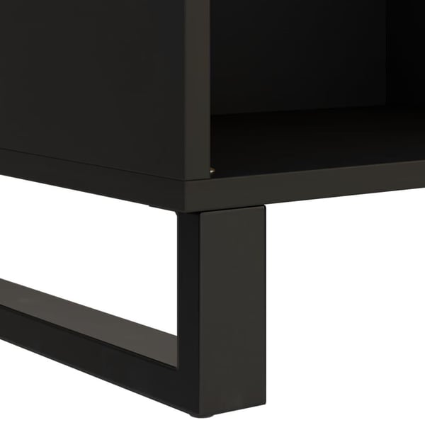vidaXL Sideskap 85x33x75 cm massivt resirkulert tre