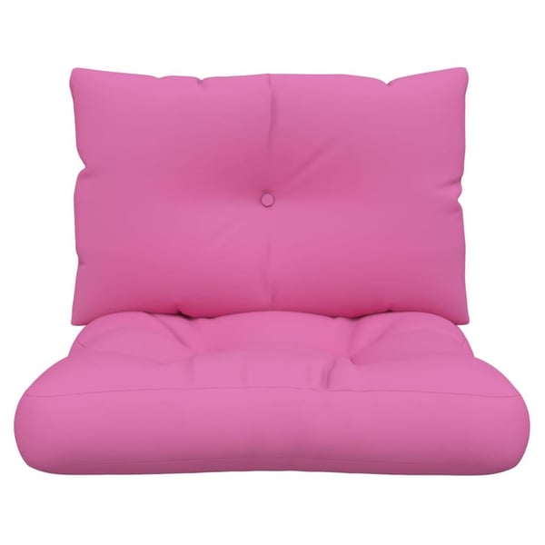 vidaXL pallehynder 2 stk. oxfordstof pink