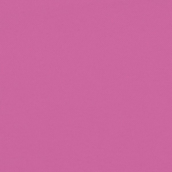 vidaXL Solsängsdyna rosa oxfordtyg