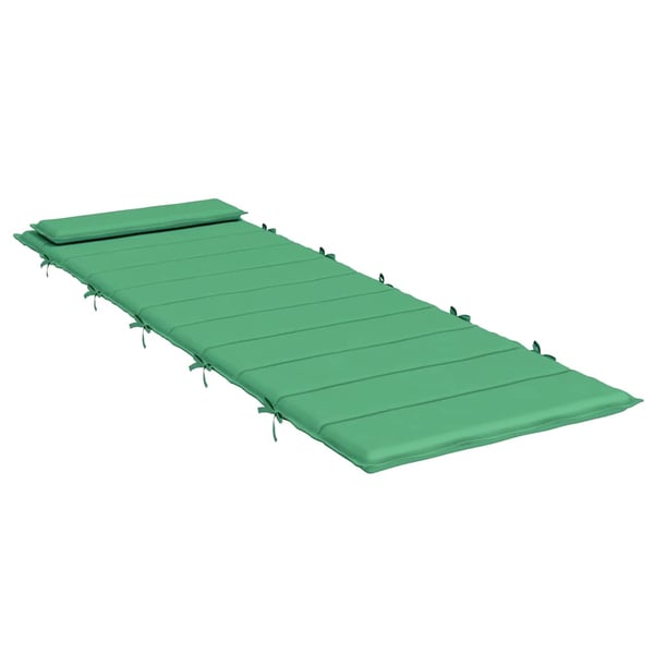 vidaXL hynde til liggestol 180x60x4 cm oxfordstof grøn