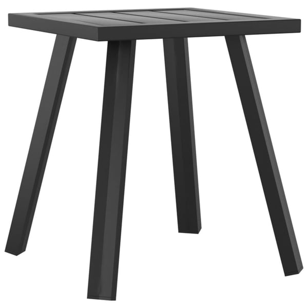 vidaXL liggestole 2 stk. med hynder og bord polyrattan grå