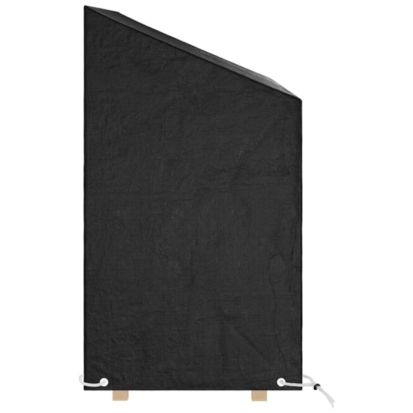 vidaXL Trekk til hagebenk 2 stk 8 maljer 130x70x70/88 cm polyetylen