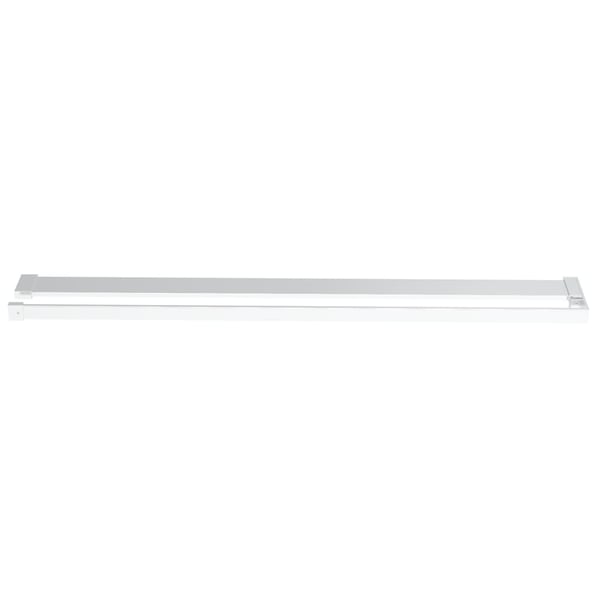 vidaXL Dusjvegg med hylle krom 100x195 cm ESG-glass og aluminium