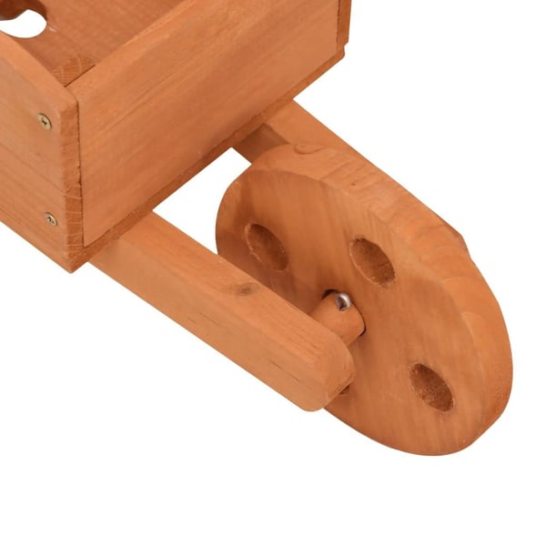 vidaXL Plantekasser trillebår 2 stk 47x15x19 cm heltre gran
