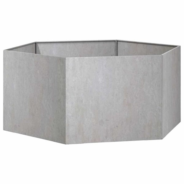 vidaXL Kukkalaatikko ruoste 90x90x45 cm Corten teräs