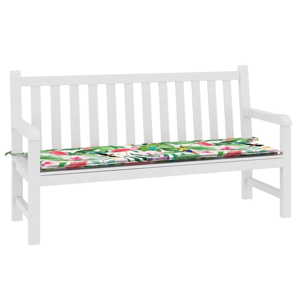 vidaXL hynde til havebænk 150x50x3 cm oxfordstof flerfarvet