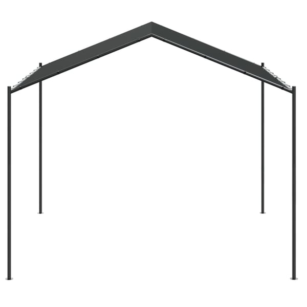 vidaXL Markise Hvit 3,5 x 2,5 m Metall