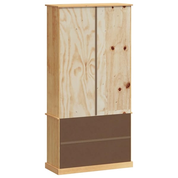 vidaXL bogreol VIGO 85x35x170 cm massivt fyrretræ