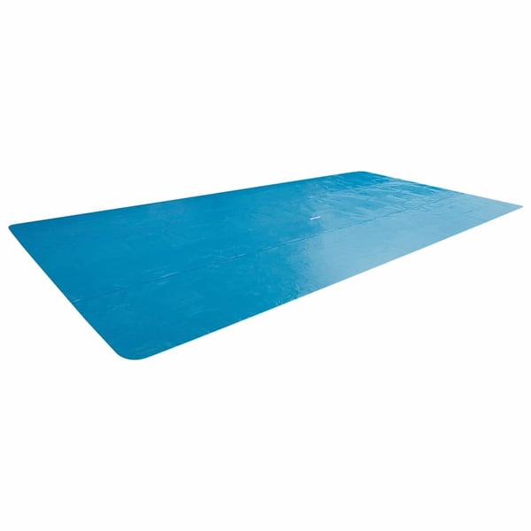 INTEX Poolöverdrag solenergi blå 960x466 cm polyeten