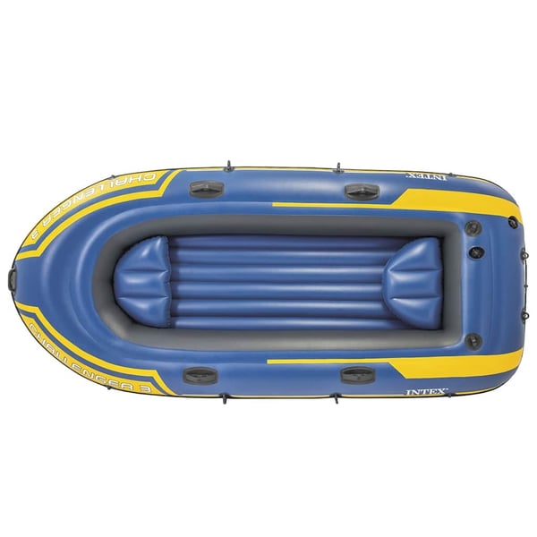 INTEX Challenger 3 Täytettävä Kumivene Airoilla ja Pumpulla 68370NP