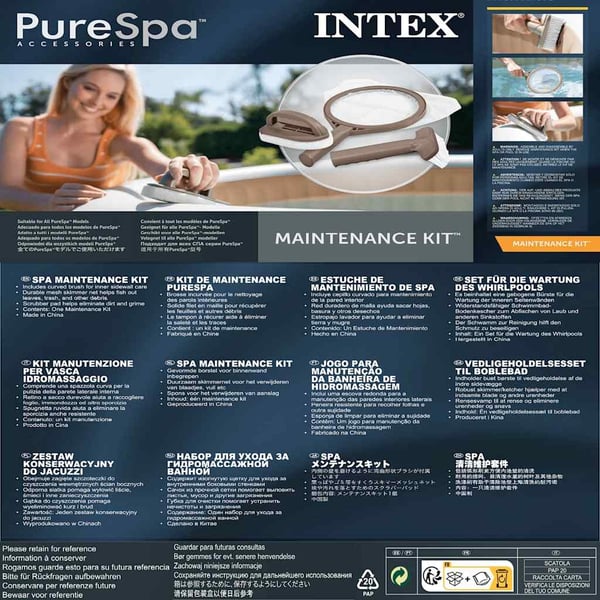 INTEX Vedlikeholdssett til spa 28004