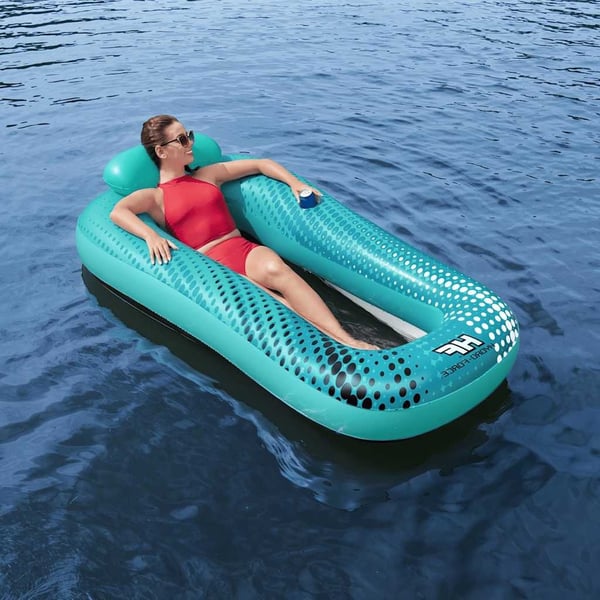 Bestway Hydro-Force Sol Venture bademadras 188x109 cm blå