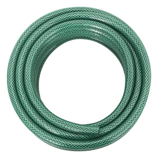 vidaXL Hageslange med monteringssett grønn 0,5" 30 m PVC