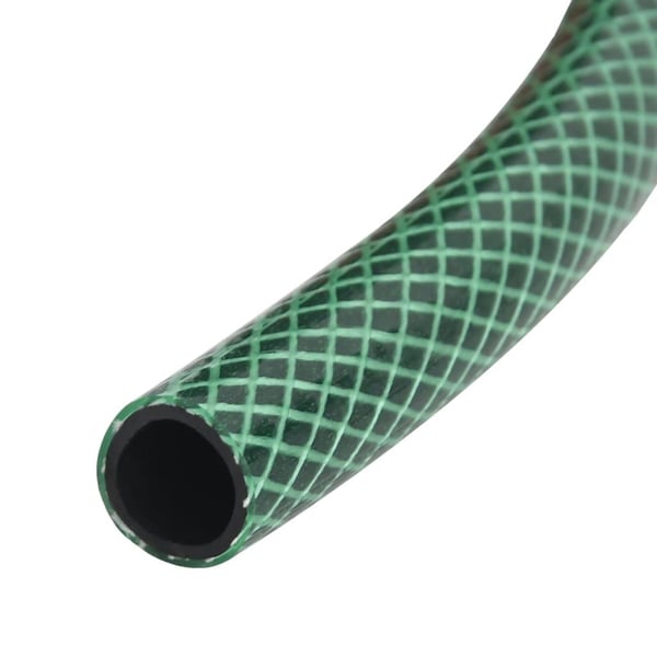 vidaXL Hageslange grønn 1" 30 m PVC