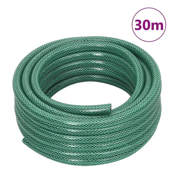 vidaXL Hageslange grønn 0,5" 30 m PVC