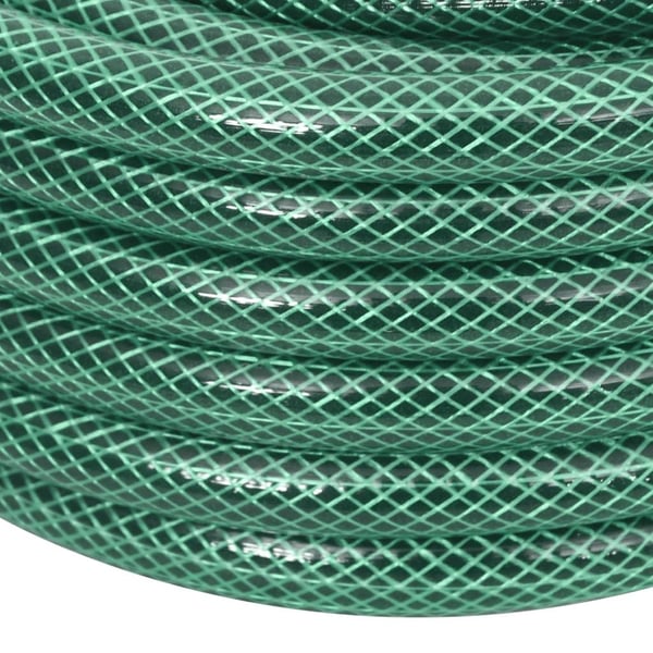vidaXL Puutarhaletku liitinsarjalla vihreä 0,5" 50 m PVC