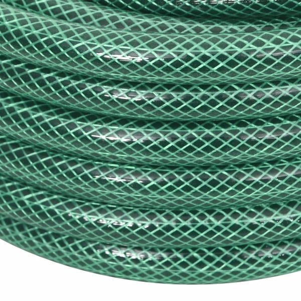 vidaXL Hageslange med monteringssett grønn 0,5" 20 m PVC