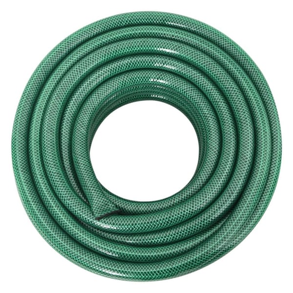vidaXL Hageslange grønn 0,75" 50 m PVC