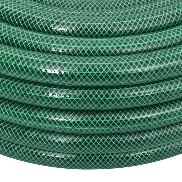 vidaXL Hageslange grønn 0,75" 50 m PVC