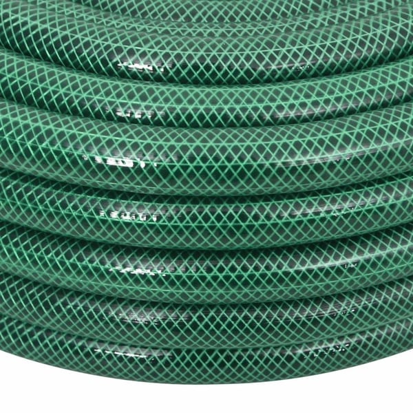 vidaXL Puutarhaletku vihreä 0,75" 20 m PVC