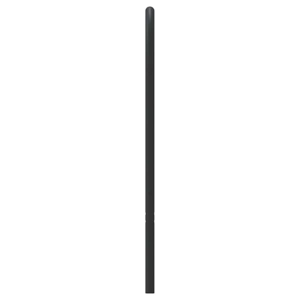 vidaXL Utskiftbar sengegavl i metall svart 140 cm