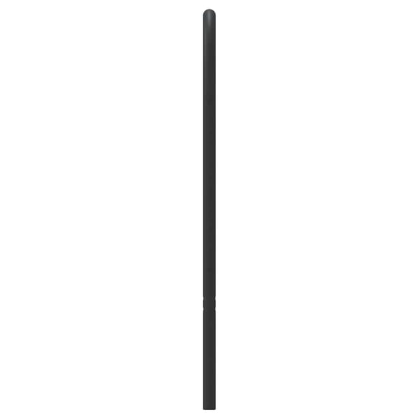 vidaXL udskiftningsgavl 120 cm metal sort