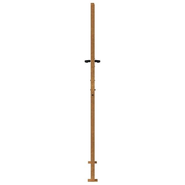 vidaXL Puutarhaportti 105x205 cm corten teräs