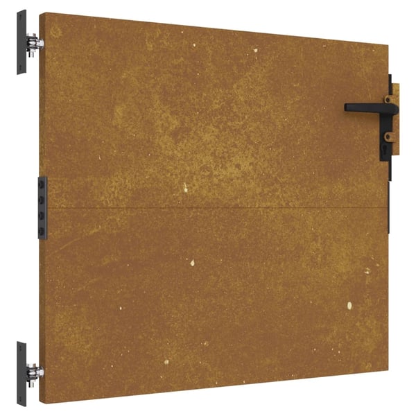 vidaXL Hageport 85x75 cm cortenstål