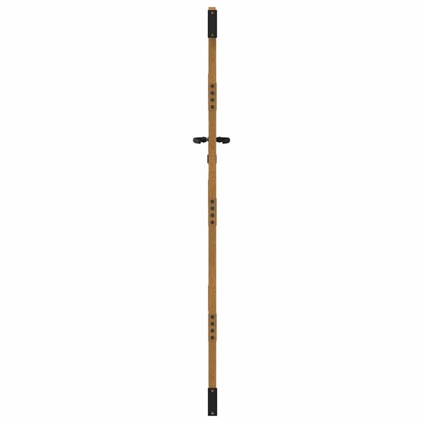 vidaXL Puutarhaportti 85x175 cm corten teräs puukuvio