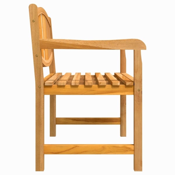 vidaXL Hagebenk 114x59x87 cm heltre teak