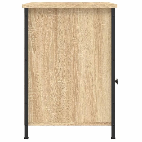 vidaXL sengebord 40x42x60 cm konstrueret træ sonoma-eg