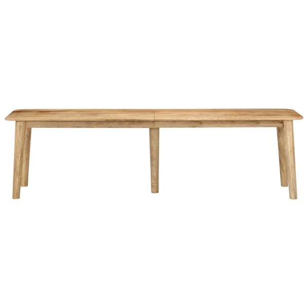 vidaXL bænk 160x40x45 cm massivt mangotræ