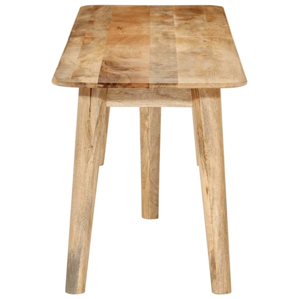 vidaXL bænk 160x40x45 cm massivt mangotræ