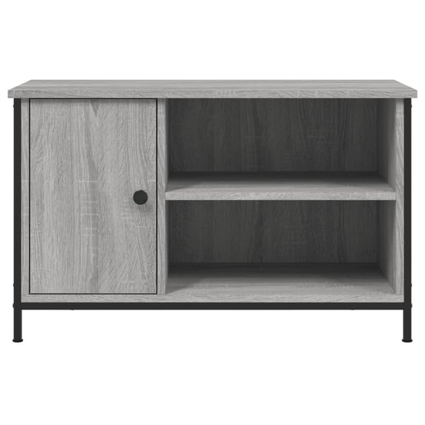 vidaXL TV-benk grå sonoma 80x40x50 cm konstruert tre